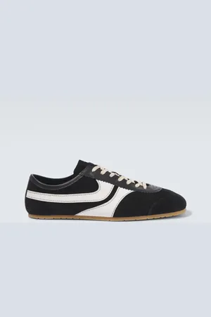 DRIES VAN NOTEN Sneakers in suede e pelle
