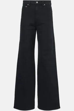 Khaite Jeans a gamba larga e vita alta Dane