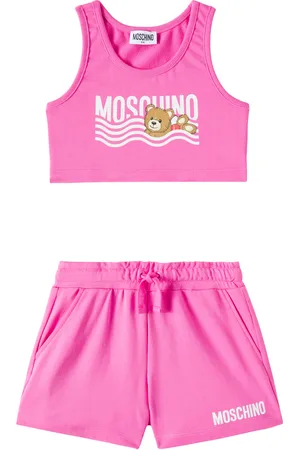 Moschino Camicia e shorts Teddy Bear in cotone