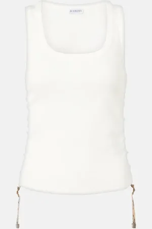 Burberry Top in misto cotone