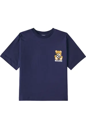 Moschino T-shirt Teddy Bear in jersey di cotone