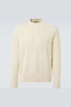 Dunhill Pullover in cotone a trecce