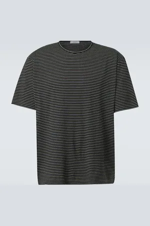 LEMAIRE T-shirt in jersey di cotone a righe