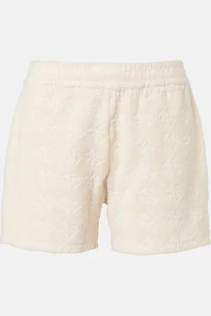 Tory Burch Shorts in jacquard di misto cotone