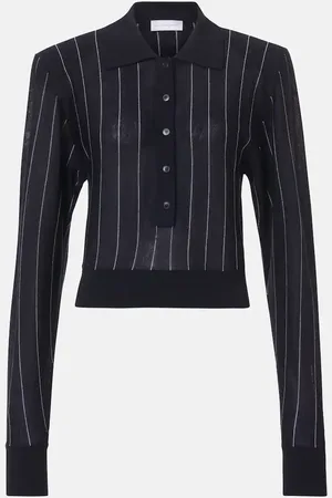 Stella McCartney Polo in lana a righe