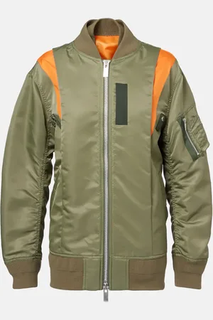 SACAI Giacca blouson in twill