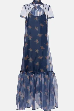 Staud Abito lungo Calluna in organza