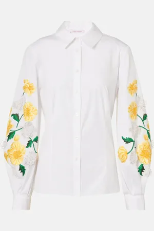 Carolina Herrera Camicia in popeline di misto cotone