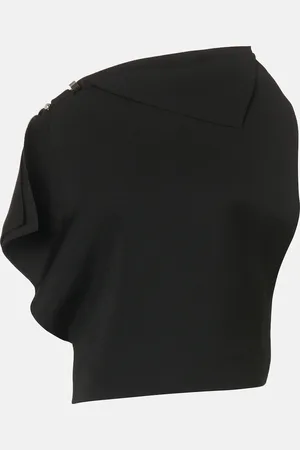 Jacquemus Top asimmetrico Trapèze con ruches