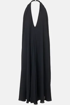 Jacquemus Abito lungo Norma in crêpe