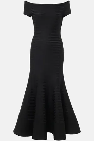 Carolina Herrera Abito lungo a righe