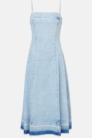 Simkhai Abito midi di jeans Clarissa