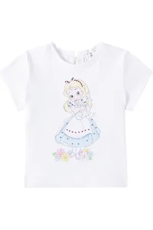 MONNALISA Baby - T-shirt in cotone con stampa
