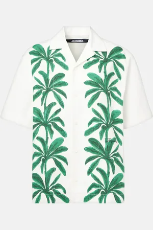 Jacquemus Camicia Jean in cotone con stampa