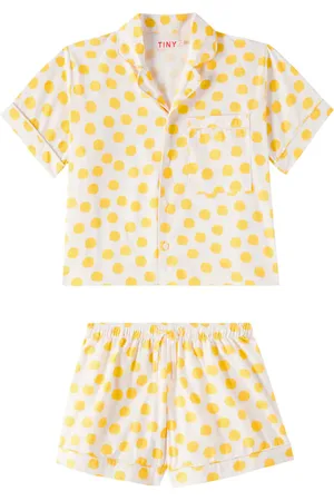 Tiny Cottons Pigiama Sun in cotone con stampa