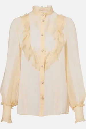 VALENTINO Blusa in chiffon di seta