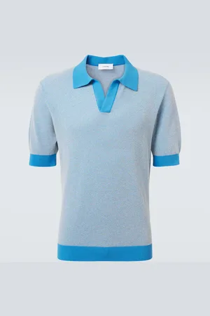 LARDINI Polo in maglia di cotone