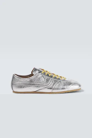DRIES VAN NOTEN Sneakers in pelle metallizzata