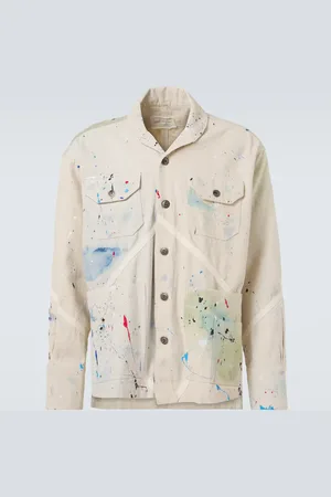 GREG LAUREN Giacca Painter in cotone