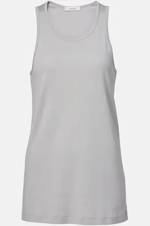 LEMAIRE Tank top in jersey di cotone