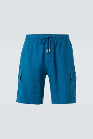Vilebrequin Shorts cargo Baie in lino
