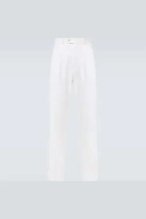 Dunhill Pantaloni regular in cotone