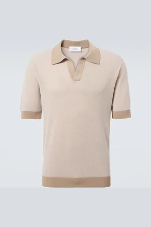 LARDINI Polo in maglia di cotone