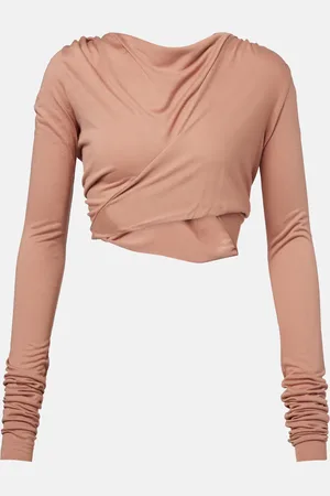 Rick Owens Top cropped Jade in jersey