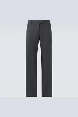Miu Miu Pantaloni regular in mohair e lana