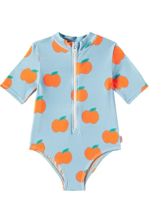 Tiny Cottons Costume intero anti-UV Apples con stampa