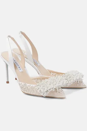 Aquazzura Bridal - Pumps Melodie 85 con cristalli