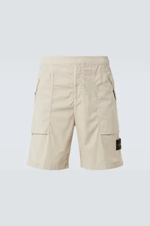 Stone Island Shorts cargo Compass in misto cotone