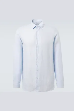LARDINI Camicia in lino