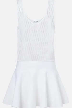 Alaïa Alaïa Abito corto a pieghe