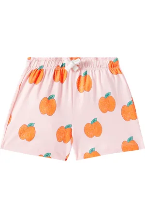 Tiny Cottons Shorts Apples in jersey di cotone