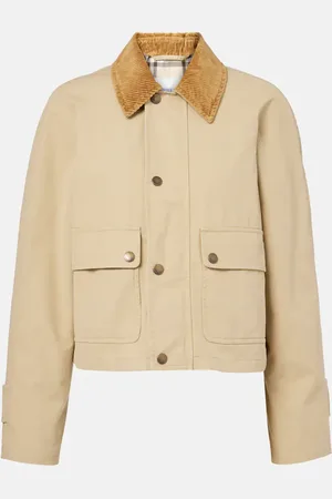 Burberry Giacca in gabardine di cotone