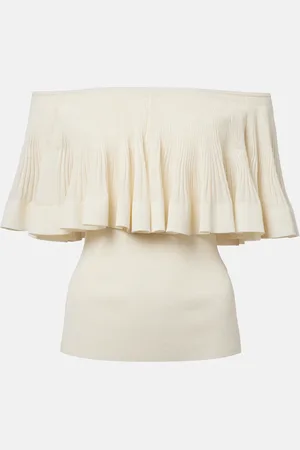 ZIMMERMANN Top Illuminate in maglia a coste