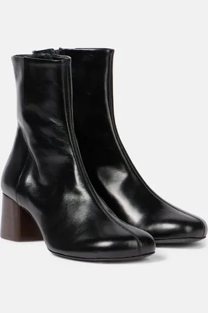 LEMAIRE Stivaletti Anatomic 55 in pelle