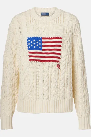 Ralph Lauren Pullover Aran in cotone