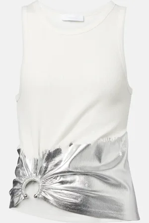 Paco rabanne Top in misto cotone