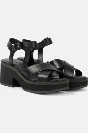Robert Clergerie Sandali Charline in pelle con plateau