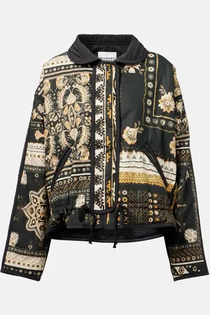 Marant Etoile Bomber Granger in cotone con stampa