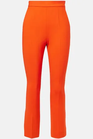 Max Mara Pantaloni regular Nepeta in misto lana