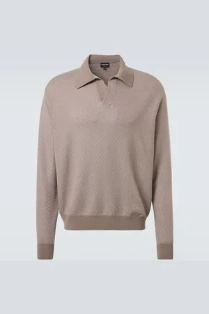 Giorgio Armani Polo in misto lana