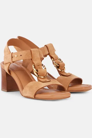 ULLA JOHNSON Sandali Mila in suede
