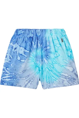 Molo Shorts Amil in jersey di cotone tie-dye