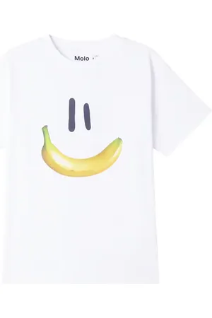 Molo T-shirt Riley in jersey di cotone con stampa