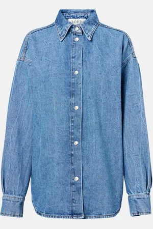 Rohe Róhe Camicia di jeans oversize