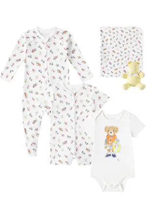 Ralph Lauren Baby - Tutina, body, coperta e peluche