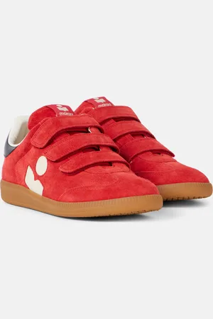 Isabel Marant Sneakers Beth in suede con logo